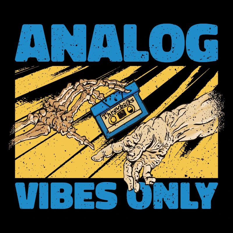 Analog Vibes Only - Music Lover Gift