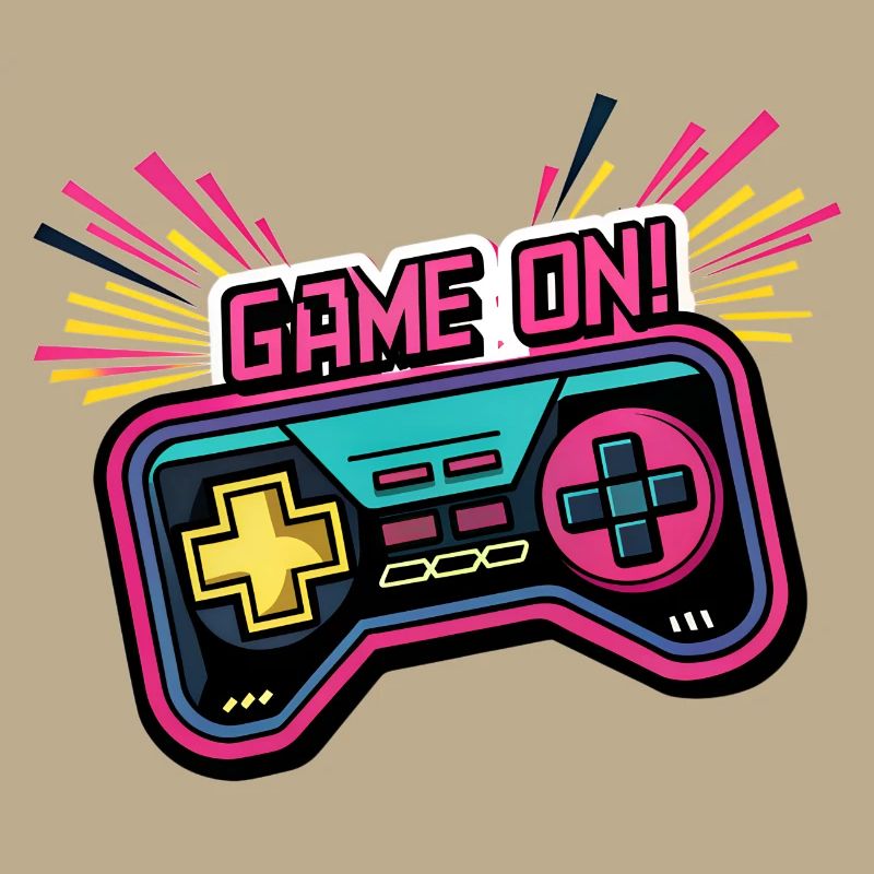 GAME ON. GAMECONTROLLER. SPIELPAD