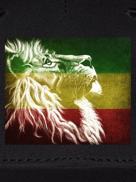 Reggae Lion Flag Art