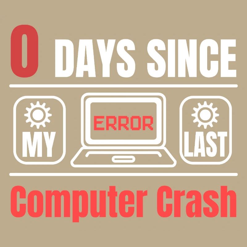 Support technique 0 jours depuis mon dernier crash sur PC