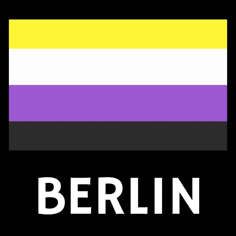 Non binary Pride Flag Berlin