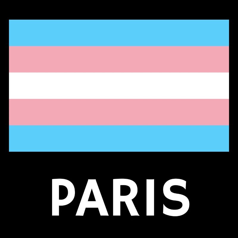 Drapeau de la Trans Pride Paris