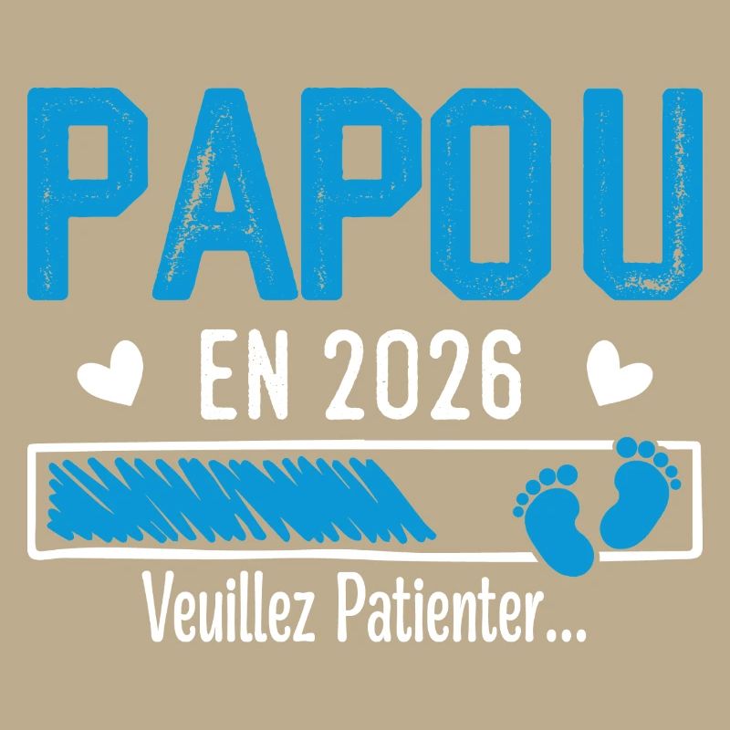 Papou en 2026 cadeau futur Papy