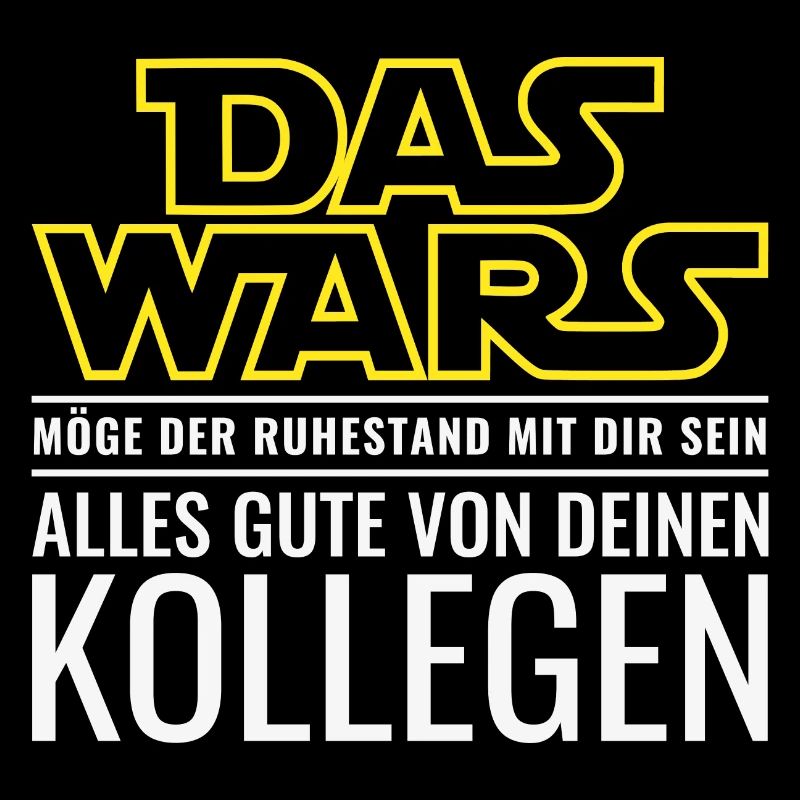Das Wars Rentner Abschied Kollege Ruhestand Rente