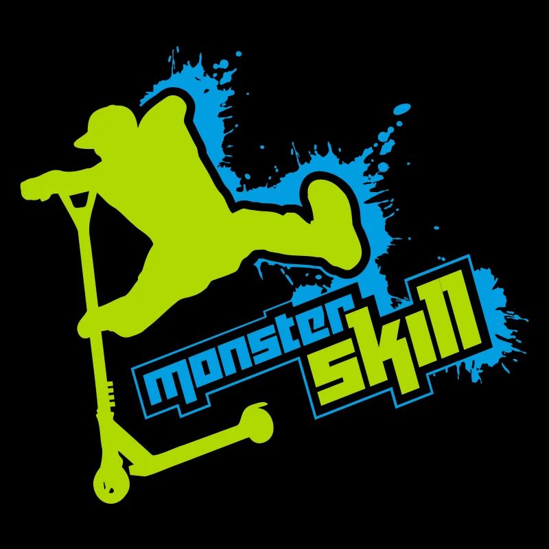 Compétences de cascadeur en scooter