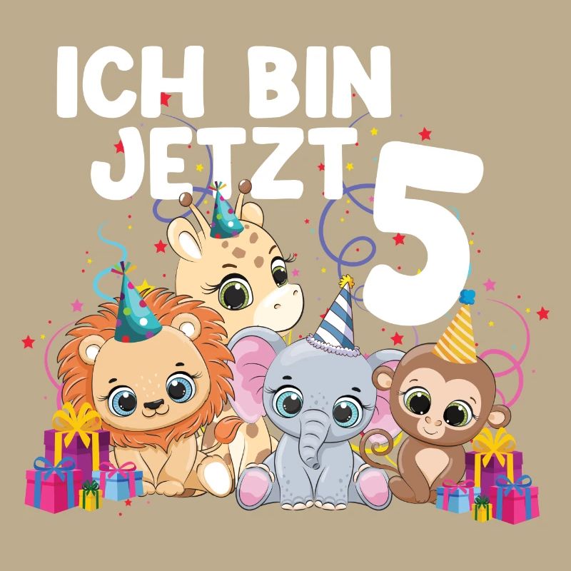 Ich bin jetzt 5 kindergeburtstag Geschenk Idee