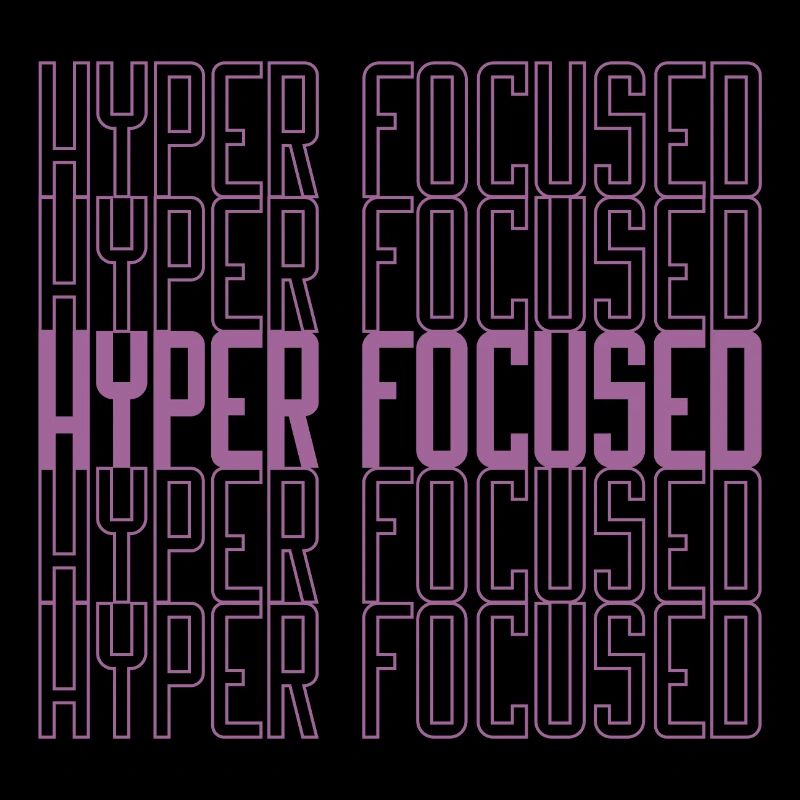 Hyperfocused in pink