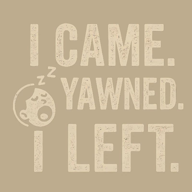 Sleepy Gawn Left Tee Design