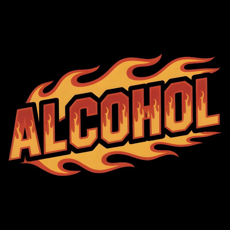 Alcool - Cool Drinking Logo