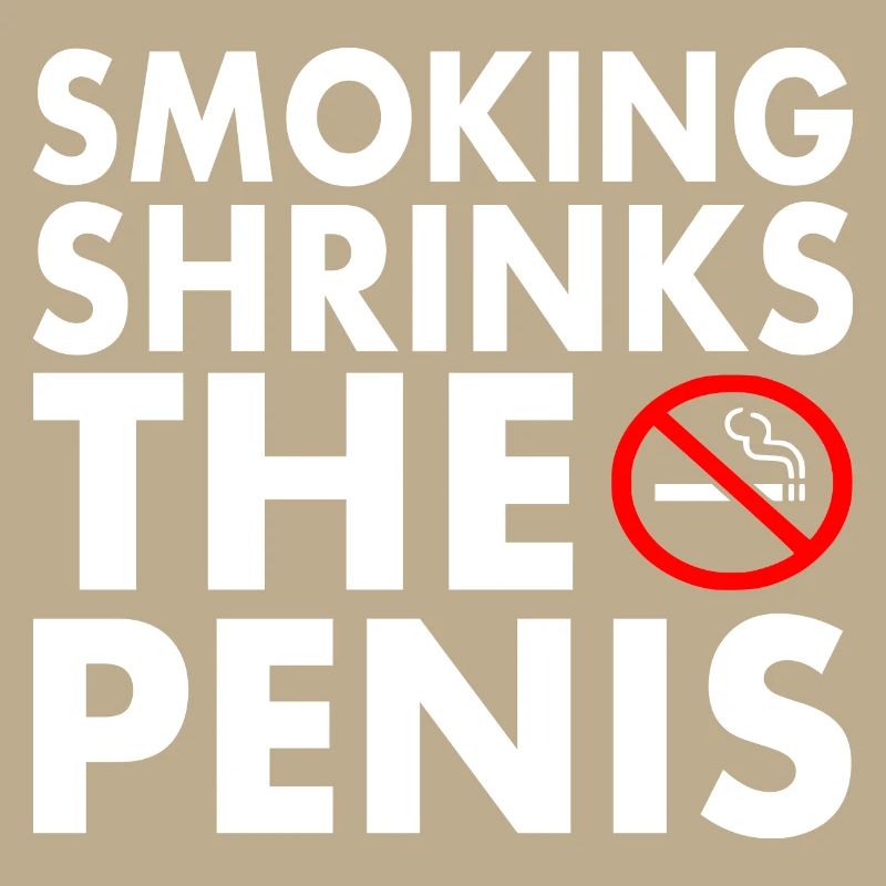 Smoking shrinks the penis