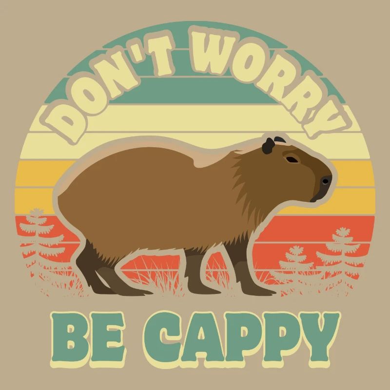 Ne vous inquiétez pas, soyez Cappy - Capybara