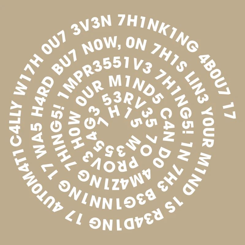 Leetspeak Spiral – Nerd Code 1337 Geek Design