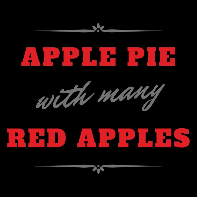 apple pie red apple