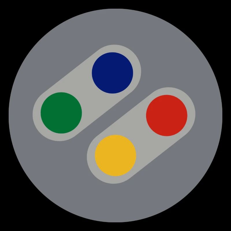 Retro SNES Buttons