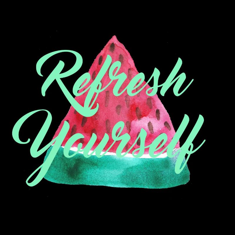 Melon d'eau « vous rafraîchir »