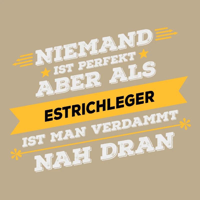Estrichleger Beruf Geschenk