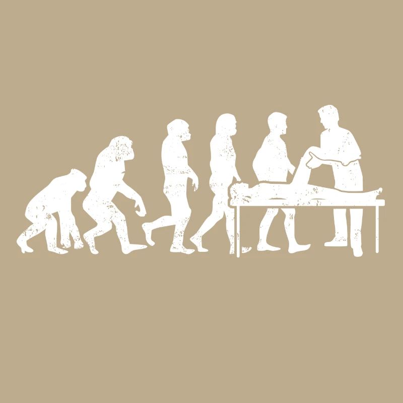 Physiotherapie evolution physio therapeut geschenk