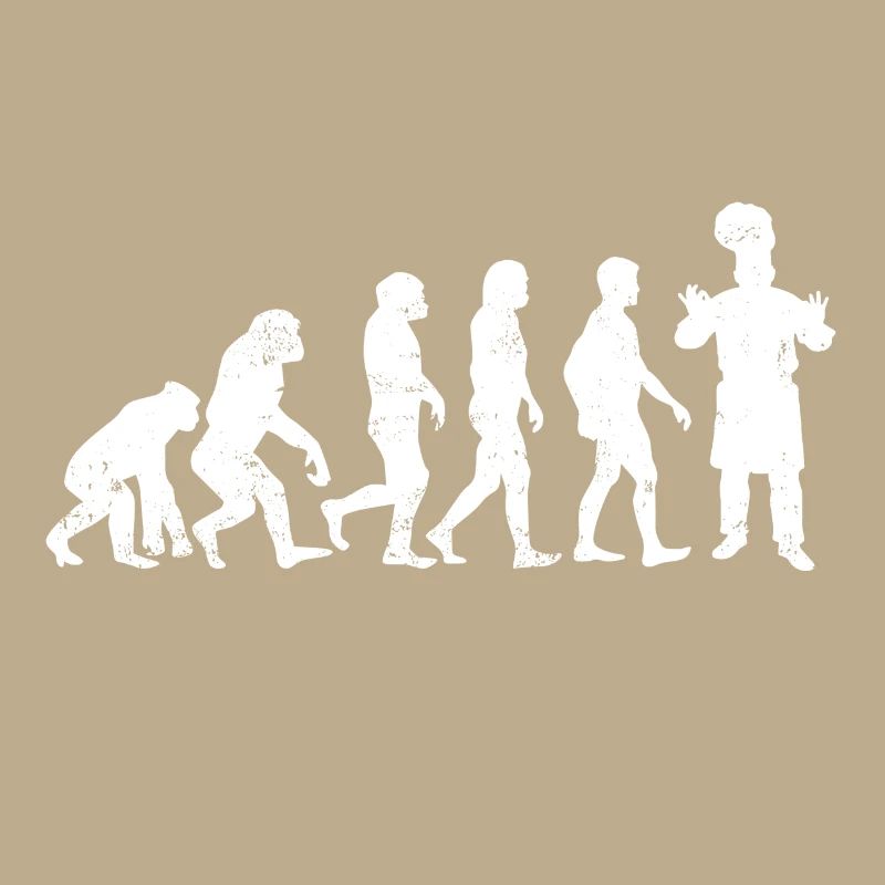 cuisine évolution Koch cuisine cadeau chef