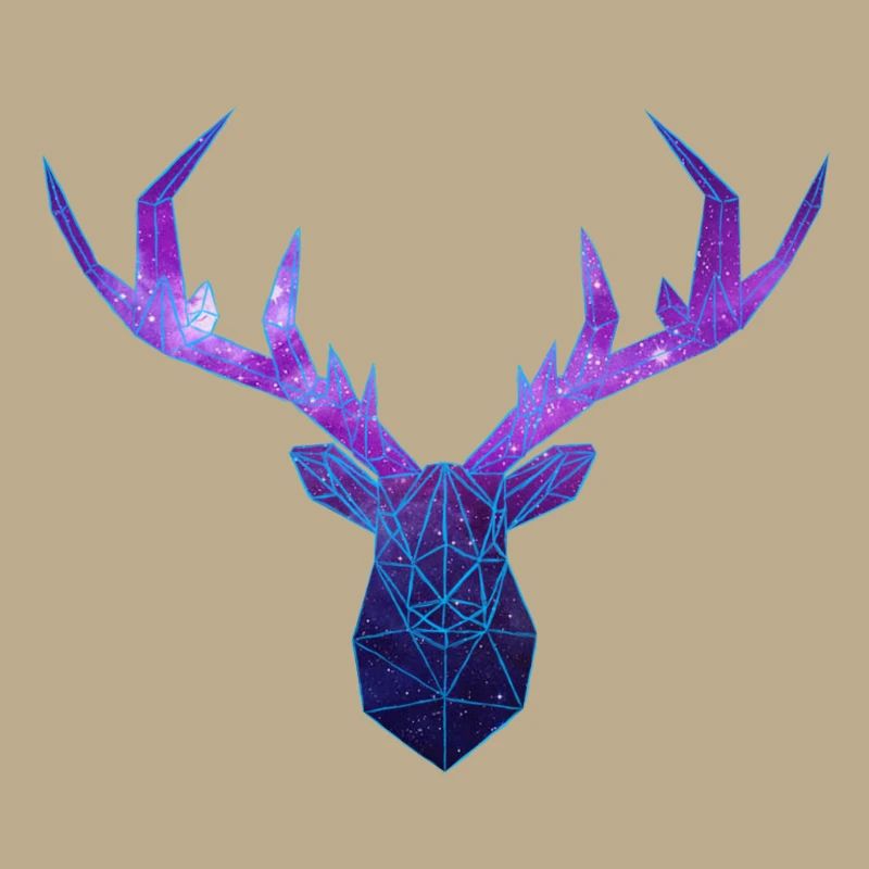 Cerf Low Poly Cosmos