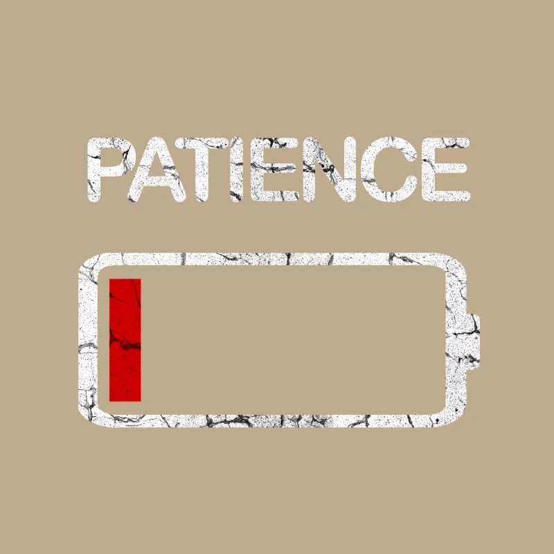 Battery empty Patience brushed
