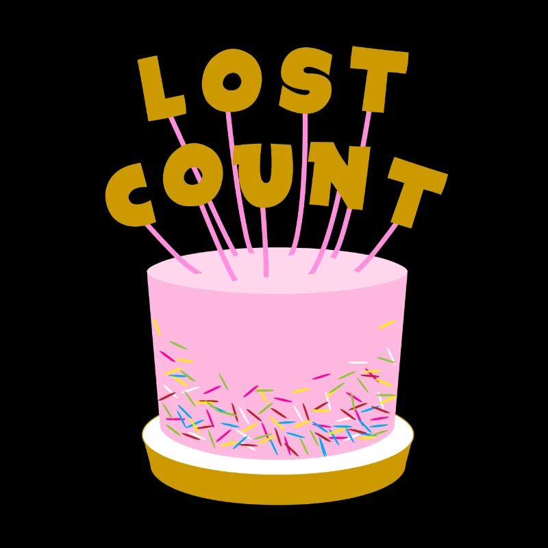 Lost Count Birthday Cake