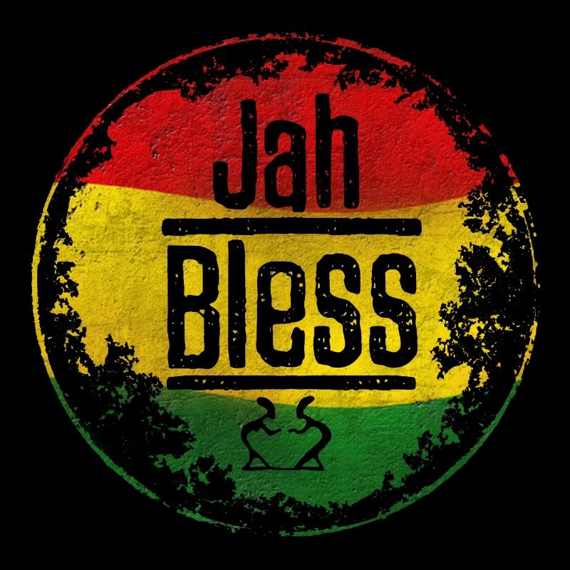 Jah Bless Symbole rouge-jaune-vert
