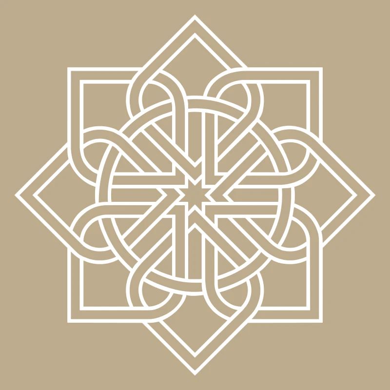 Mandala fleur fleur flocon de neige