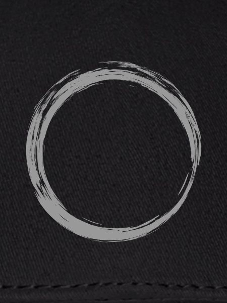 Cercle symbole design gris