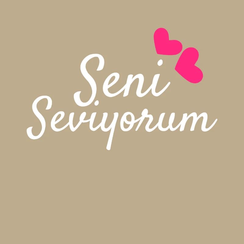 Seni Seviyorum Türkisch Geschenkidee