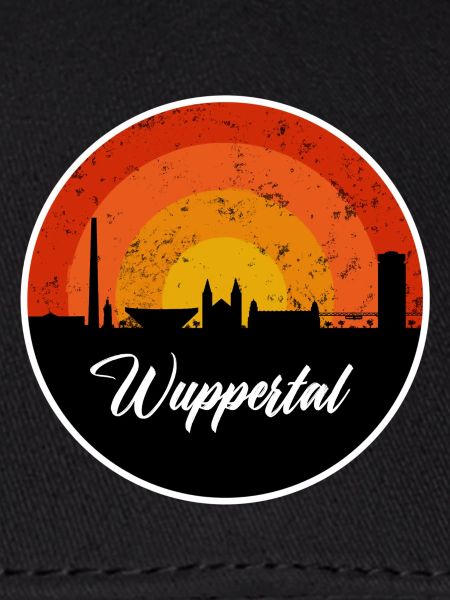 Wuppertal Skyline Schreibschriift