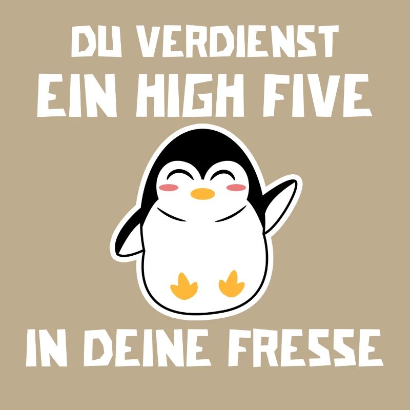 Vogel Pinguin Tier Humorvoll Statement