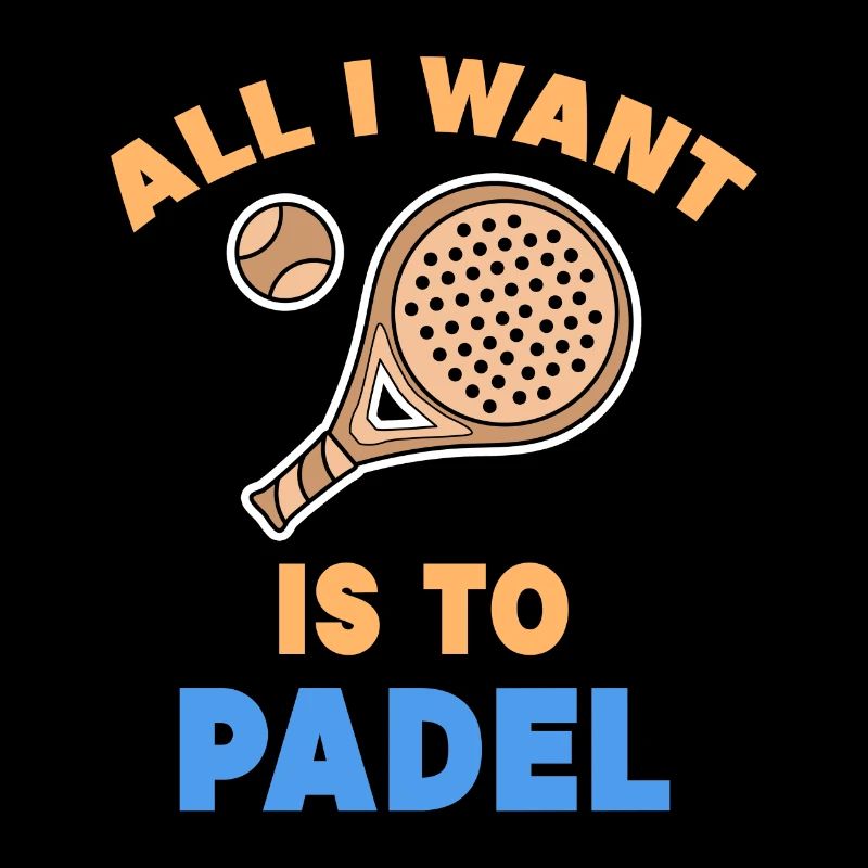 Padel Statement Padelspiel Spieler Schläger Bälle