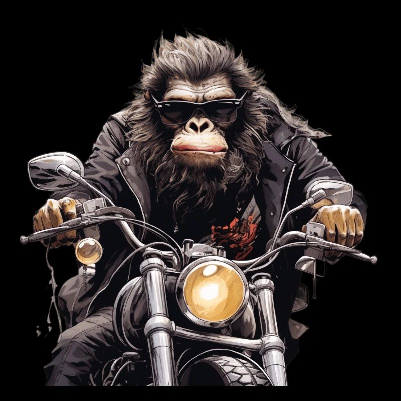 Gorilla Biker