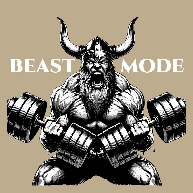 Viking Haltères Workout Biceps Gesch