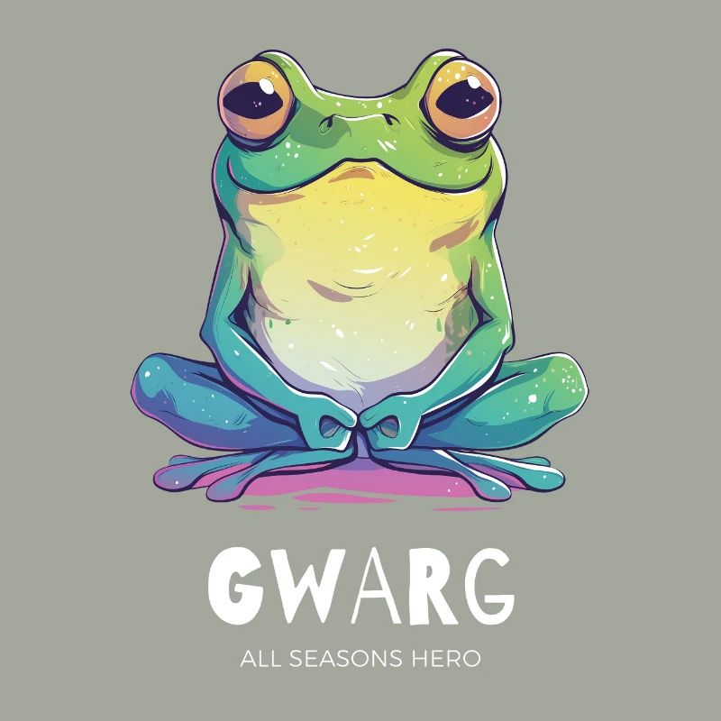 Funny outfit for know-it-alls, frog, toad
