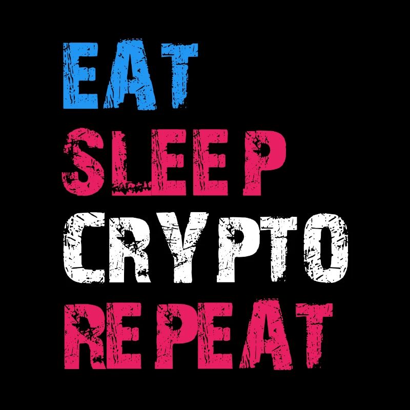MANGER DORMIR CRYPTO RÉPÉTER