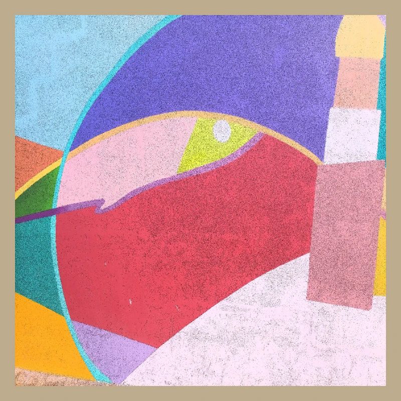 Peintures murales colorées