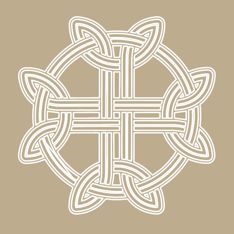 Conception du nœud croix celtique