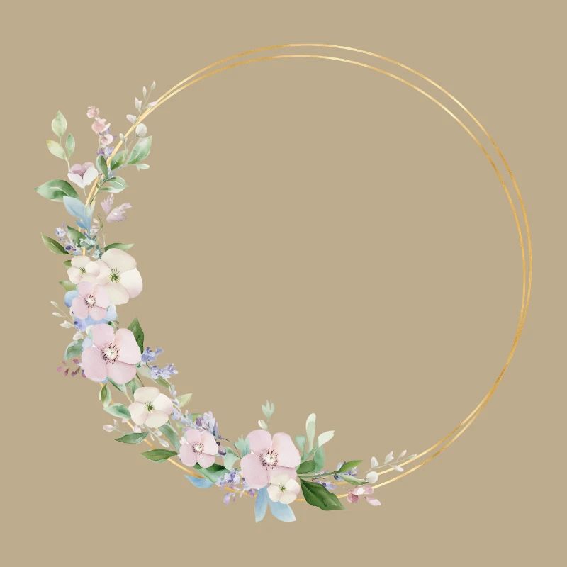 Spring Wreath - Personalizable