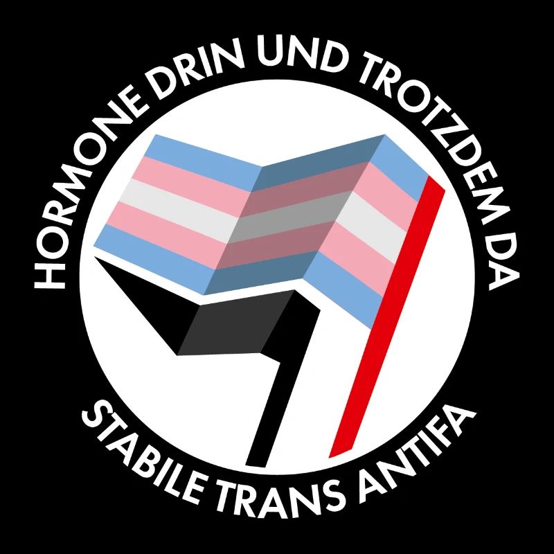 Hormone drin und trotzdm da – stabile trans Antifa