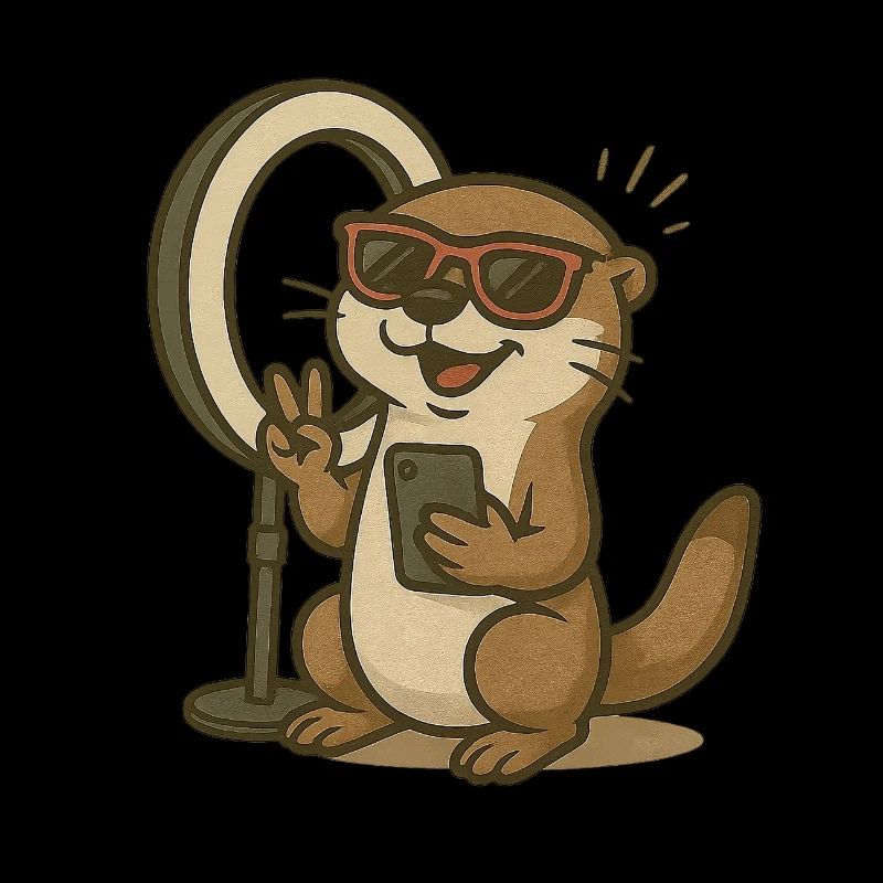 Content Creator Look – Otter as a Streamer