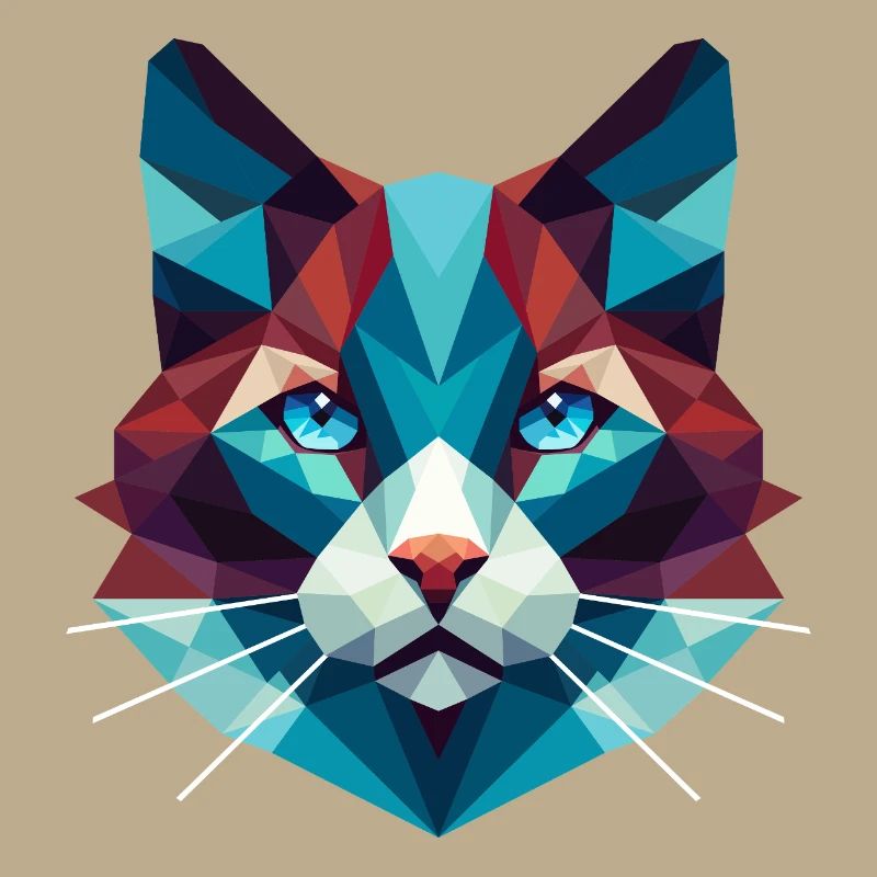 Cat Lowpoly