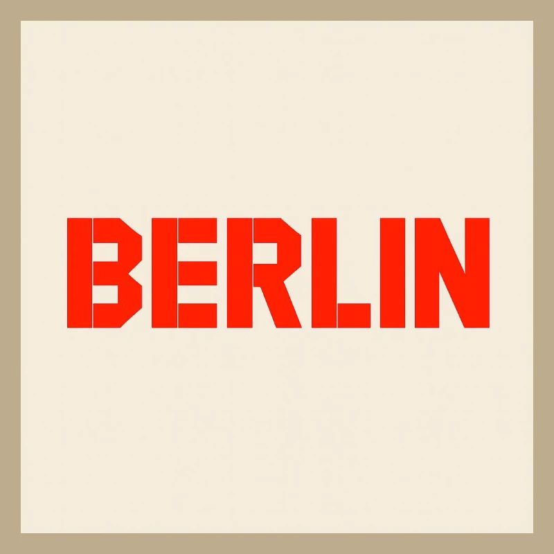 Berlin Bold Block Text