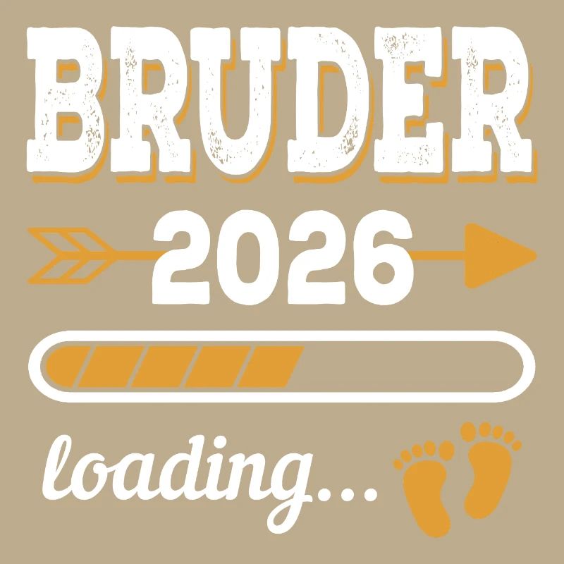 Bruder 2026 Loading werdende Geschwister Geschenk