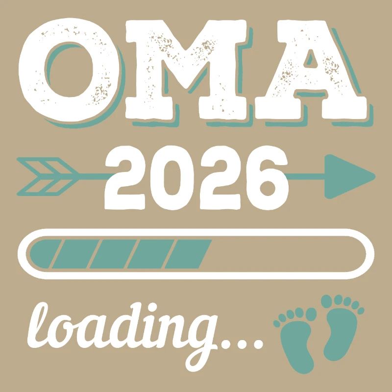 Oma 2026 Loading Werdende Großmutter Geschenkidee