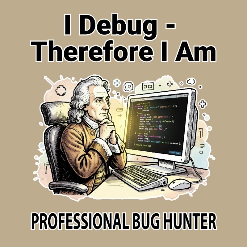Ich debugge daher bin ich: Pro Bug Hunter – dunkler BG