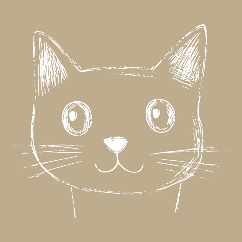 Cat Face Sketch