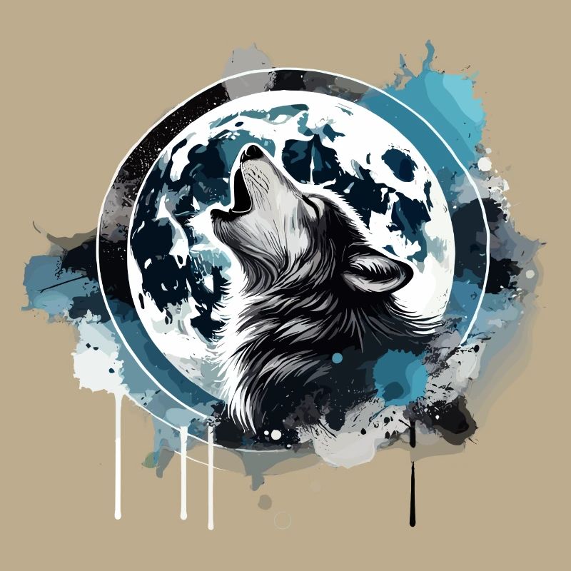 loup hurlant