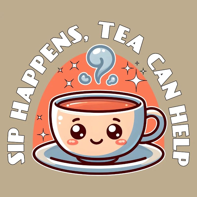 SIP HAPPENS, TEA CAN HELP