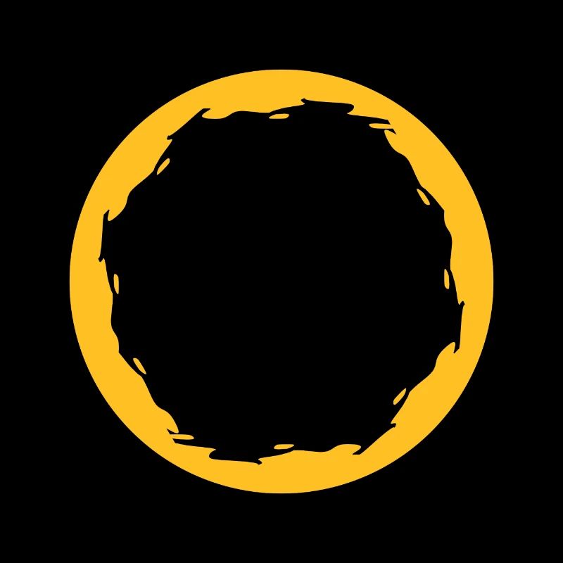Cercle Rond Jaune